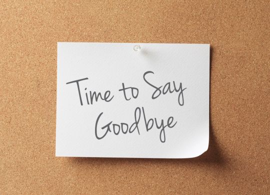 goodbye
